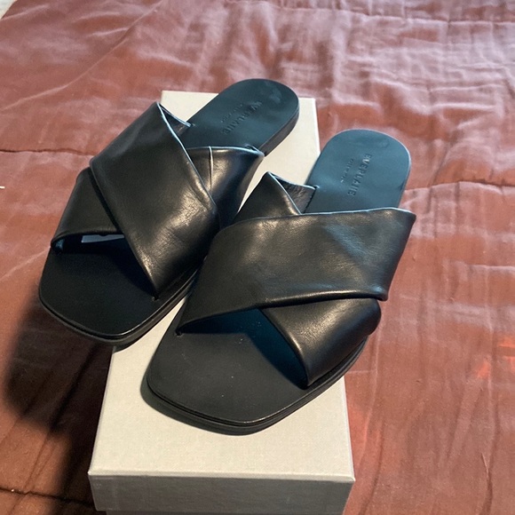 Everlane Shoes - Leather Slides by Everlane Brand.  NWOT!